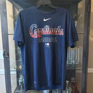 Nike Women's L Cardinals baseball dri fit